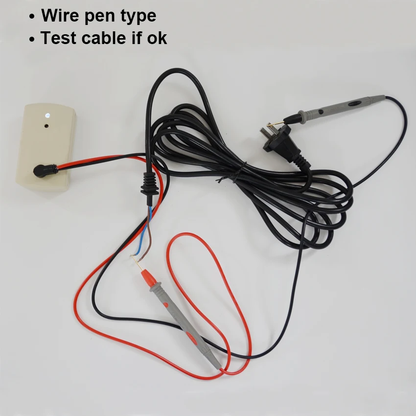TOYOBER 9V Buzzer Tester Testing Electric Wire Cable PCB Wire Cable Switch Products On-Off Tester with Wire pen Crocodie Clip 5