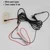 TOYOBER 9V Buzzer Tester Testing Electric Wire Cable PCB Wire Cable Switch Products On-Off Tester with Wire pen Crocodie Clip 5
