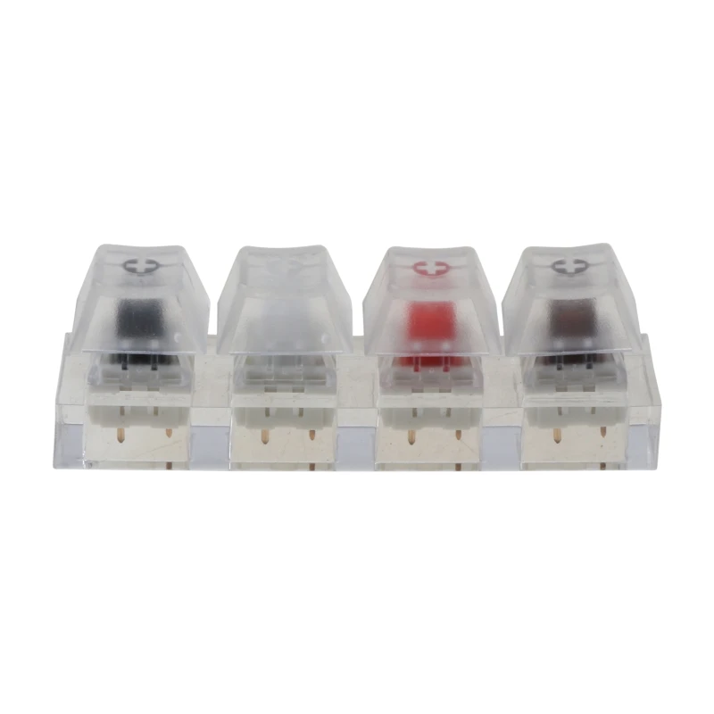 

Kailh MX Switch Acrylic Mechanical Keyboards Switch 4 Translucent Clear Tester B95C