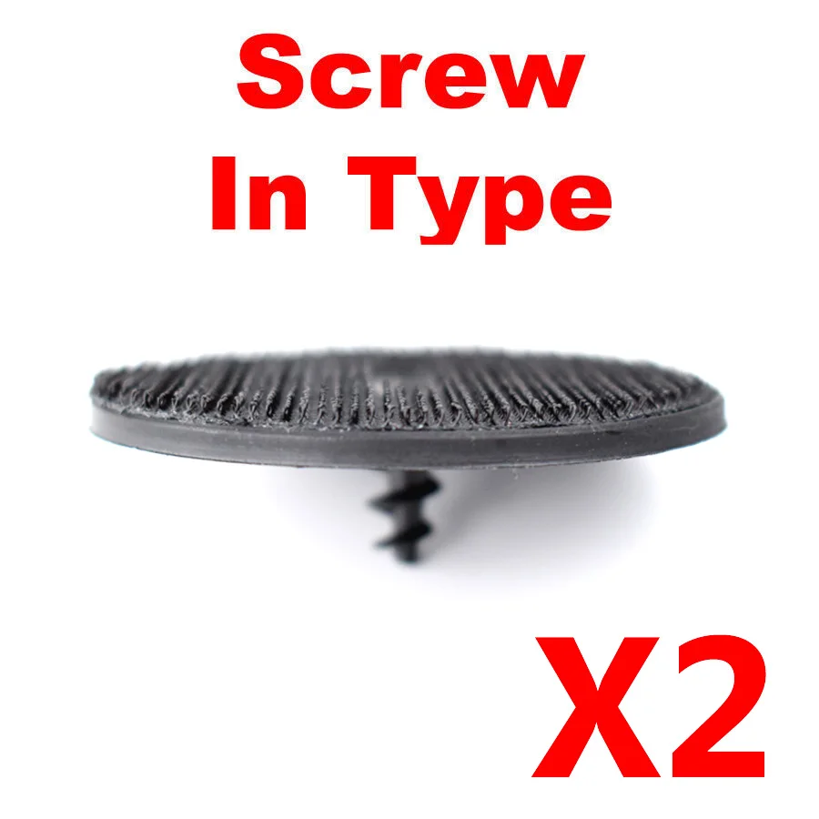 10Pcs Car Floor Carpet Mat Clips With Washers For BMW E32 E34 E36