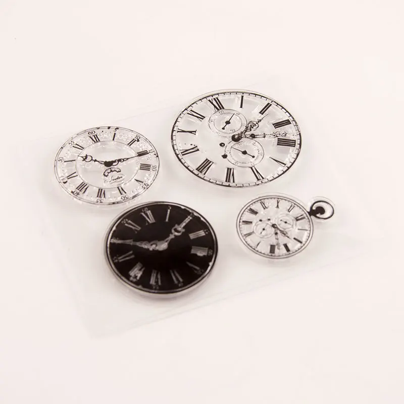 Clear Stamps DIY Scrapbooking Craft Supplies Rubber Silicon Seals Card Album Hobby ink pad Stamping
