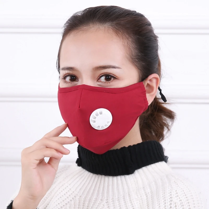 

Anti Pollution Mask Dust Respirator Washable Reusable Masks Unisex Mouth Muffle X5XC
