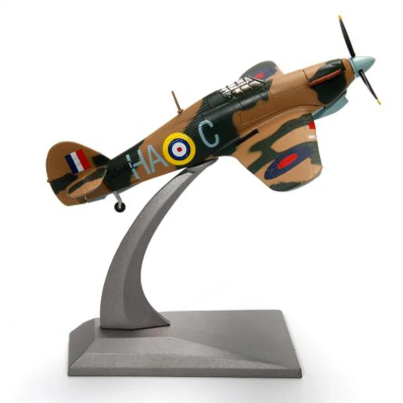 1/72 масштаб ураган боец Второй мировой войны Англия ВМС армейский истребитель авиационный самолет модели взрослые детские игрушки Военная