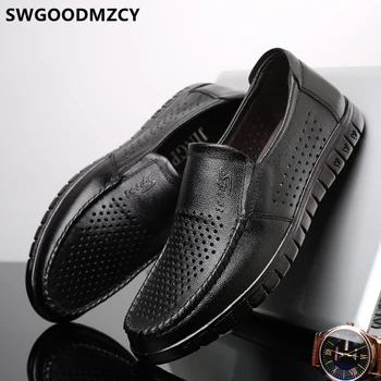 

Men Loafers Shoes Man Shoes Leather Genuine Mens Casual Shoes Hot Sale Mocacines Hombre Sapato Masculino Couro Mokasyny Meskie