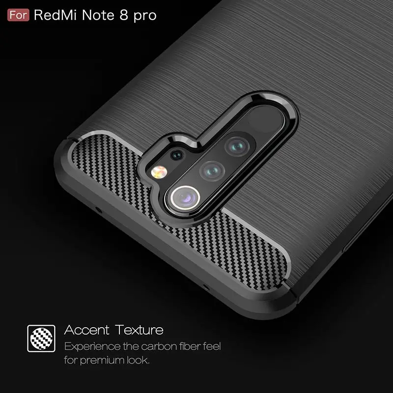 Силиконовый мягкий чехол для Xaomi Redmi Note 8 Pro Чехол из углеродного волокна для Xiaomi Redmi 7 A S2 Note 7 K20 Pro матовый чехол
