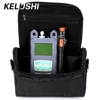 

KELUSHI Visual Fault Locator Plastic 1/10mW FTTH Optical Power Meter Fiber Optic Cable Tester Red Light 1-10km Laser Tool Set