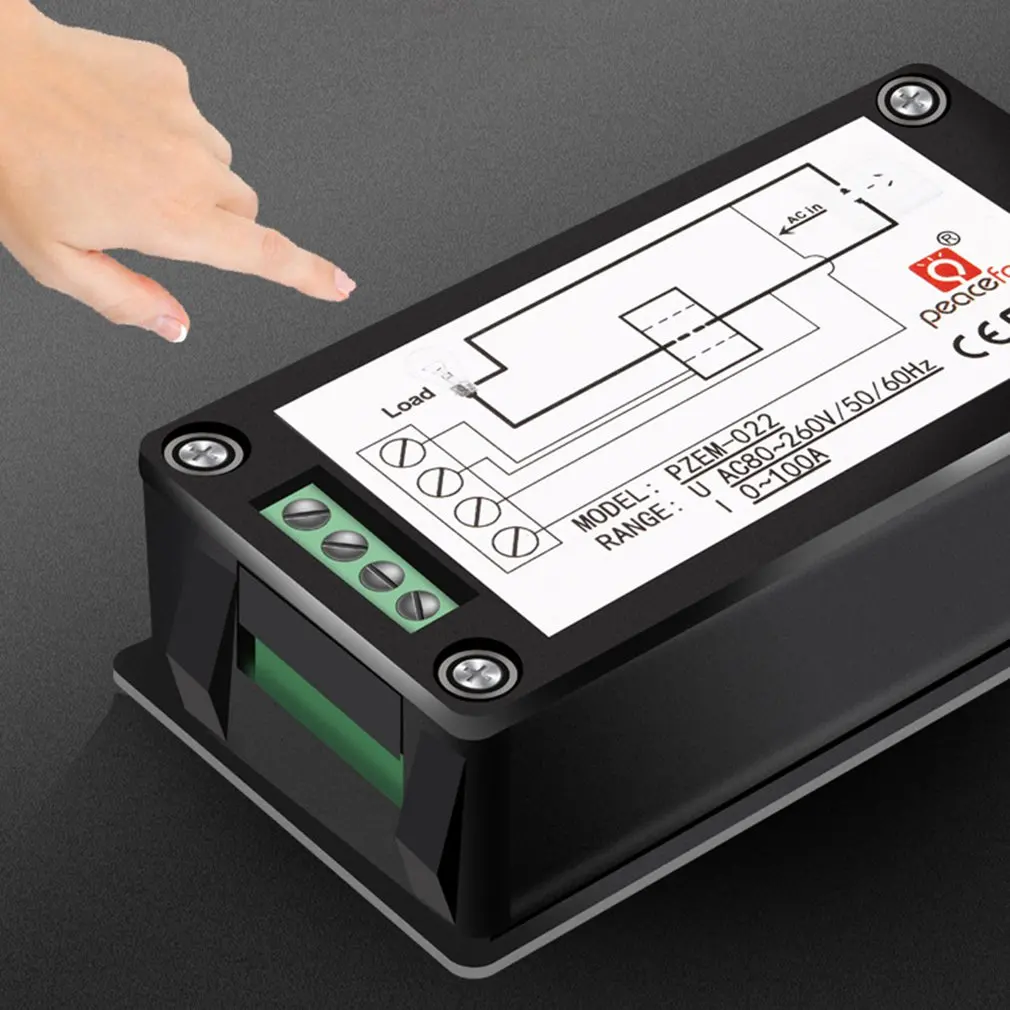 

Power Meter Accurate Voltmeter Ammeter kWh Watt Energy Meter Voltage Current Power Digital Monitor Tester 100A Multimeter