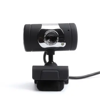 

USB Webcam 480P Fixed Focus Web Camera for Online Lesson Desktop Computer Laptop