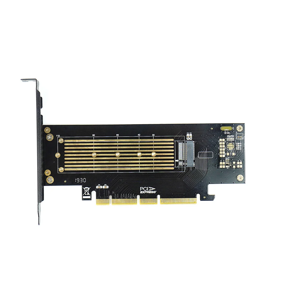 Высокоскоростная M.2 для NVMe SSD на PCIe Плата расширения M key поддержка PCIE 3 0 X4 x16 от 2230