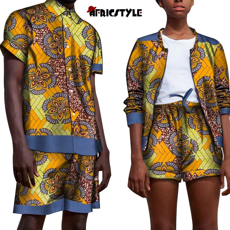 

20 Styles 100% Cotton Soft African Clothing Suitable for Summer Couples Perfect Quality African Print Plus Size Clothing WYQ590