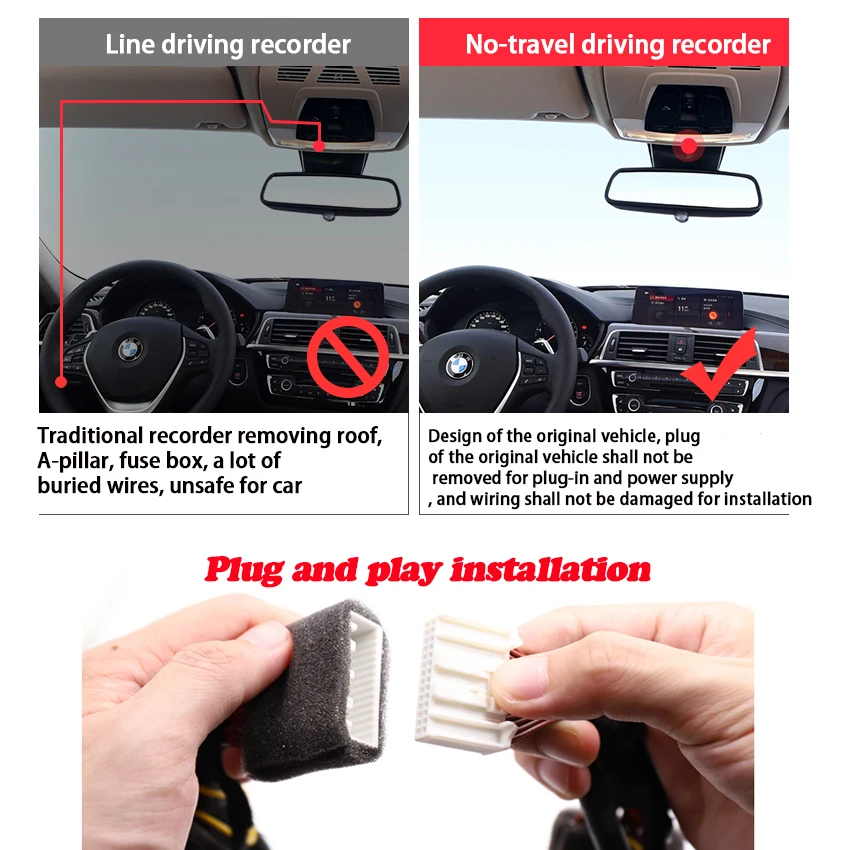 The new reading light is powered by Car Driving Recorder Car Dash Cam Video Recorder Night Vision HD