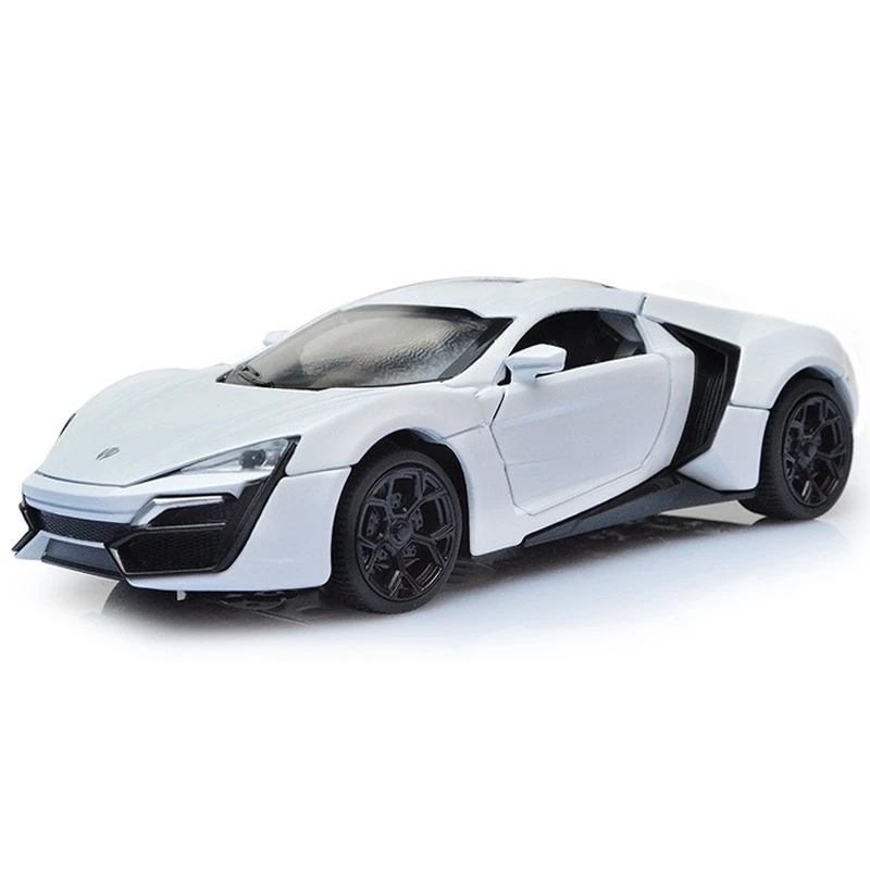 Kids Toys 1?32 Laiken Car Model Transformed Into Die-cast Alloy Vehicle Metal Supercar With Pull Back Simulation Children Toys