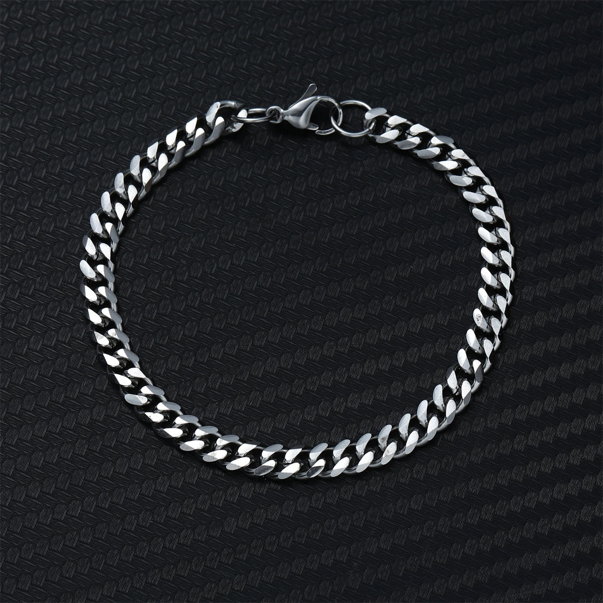 Pulsera Acero Inoxidable 8mm Para Hombre - Regalo Para Papá Con Grabado