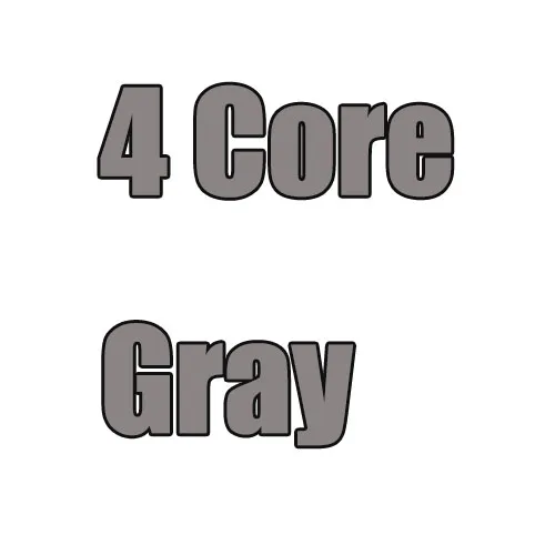4 Core Gray 10 м UL 2547/UL2547 22/24/26/28AWG многоядерный Управление кабель медный, экранированный аудионаушники с кабелем Кабель сигнальная линия - Цвет: 4 Core Gray