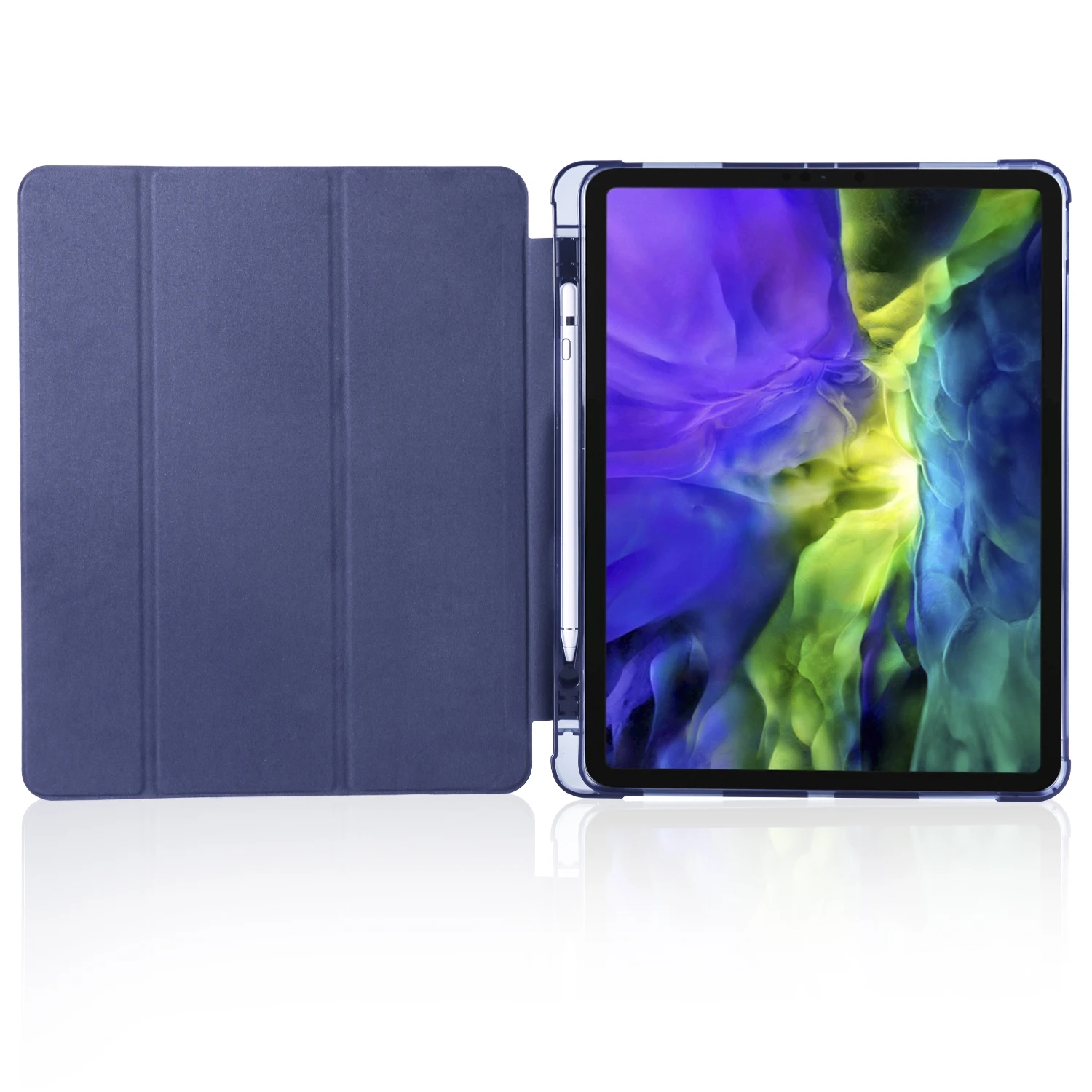 Leather 11 PU A2231 Case Multi-Fold A2230 for iPad Pro 2020-A2228 A2068 Cover Case Smart