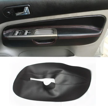 

ONLY 4 Doors Car For VW Golf 4 MK4 Bora Jetta 1998 - 2005 1PC Microfiber Leather Front Door Handle Armrest Panel Cover Trim