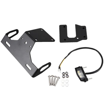 

New Arrival-Motorcycle License Plate Holder for KAWASAKI Z 900 Z900 2017-2020 LED Light Aluminum Alloy CNC