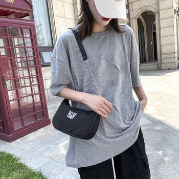 

Casual Nylon Butterfly Shoulder Underarm Bag Women Chain Crossbody Handbag Tote Vintage Crossbody Bags for Female Festival Gifts