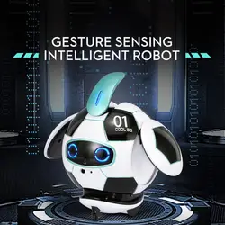 Bola robótica con inteligencia artificial para niños, Robot de Control por voz que evita obstáculos, se mueve libremente, con capacidad manual