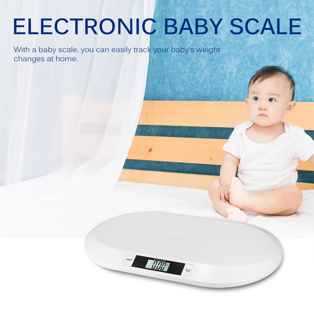 Electronic Baby Scale Weight Measure LCD Screen Digital Scale for Newborn  Infant 20kg Max Accurate Pets Infant Baby Weight Scale - AliExpress
