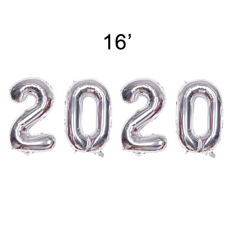 Принадлежности для вечеринки воздушный шар номер цифры воздушные шары из алюминиевой фольги 4 сумка для ноутбука 16 дюймов