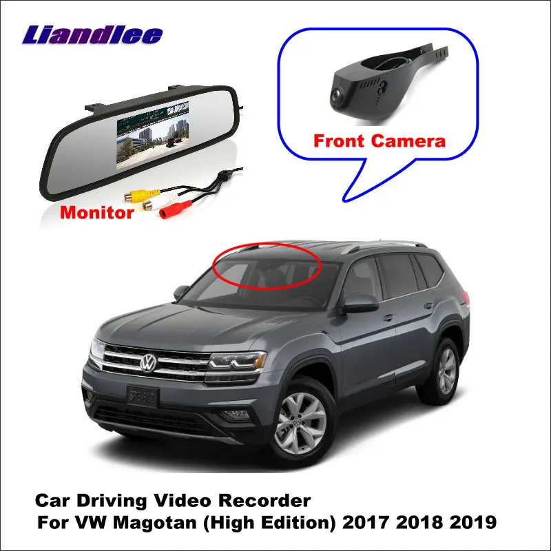 Liandlee для Volkswagen VW Magotan (High Edition) 2017 2018 2019 Автомобильная дорожная запись WiFi DVR Dash