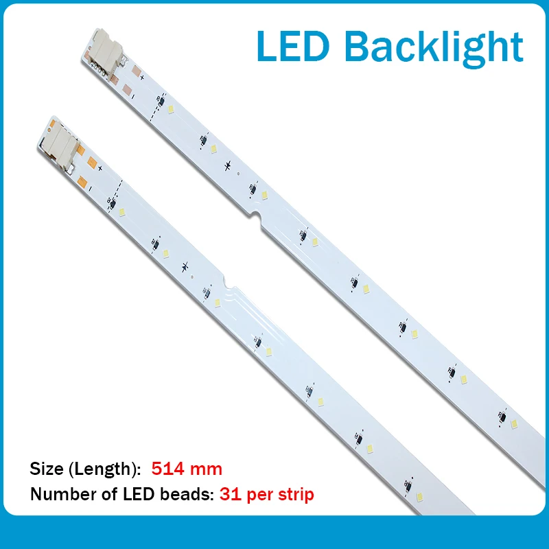 LED Backlight Lamp strip For Samsung louvre 49 160616 Un49k5300 UE49K5100AK CY FK049BNEV3H BN95 03721A 1