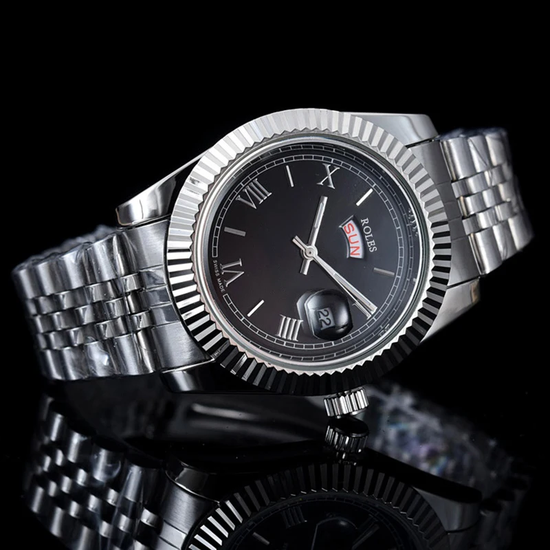 

men Brand watch Business Top Luxury Wristwatch 2019 Mens Stainless Steel Quartz Couple Fashion casual high Watches