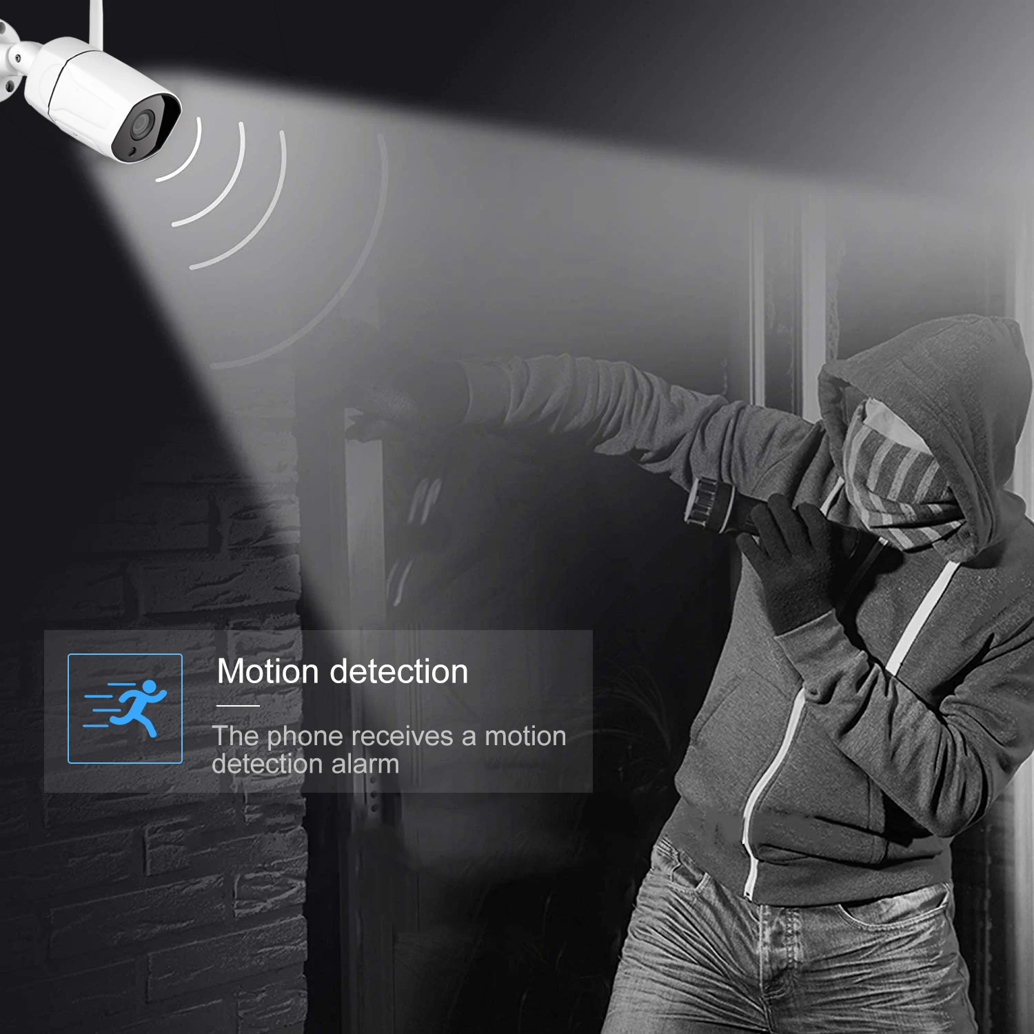 Ip камера 1080 P WiFi 36 светильник ночное видение водонепроницаемая 4x зум