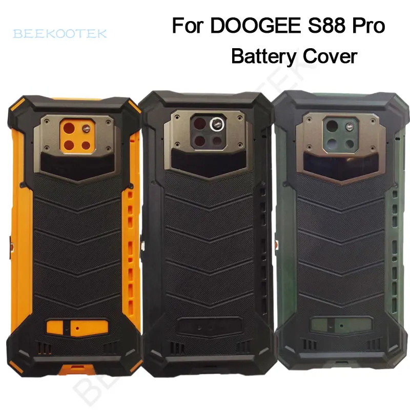 

Новинка, оригинальная задняя крышка для аккумулятора телефона Doogee S88 Pro, чехол с NFC, Беспроводная зарядка, Usb-плата, отпечаток пальца, FPC часть
