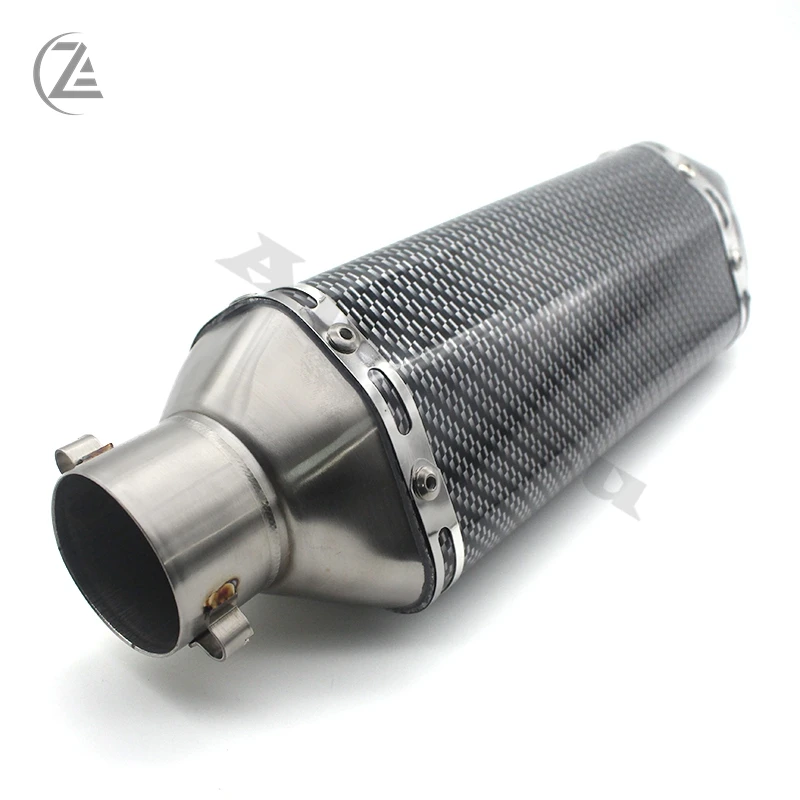 ACZ для Honda Yamaha Kawasaki 28-51 мм 36-51 мм 38-51 мм Универсальная выхлопная труба мотоцикла глушитель W/глушитель из углеродного волокна