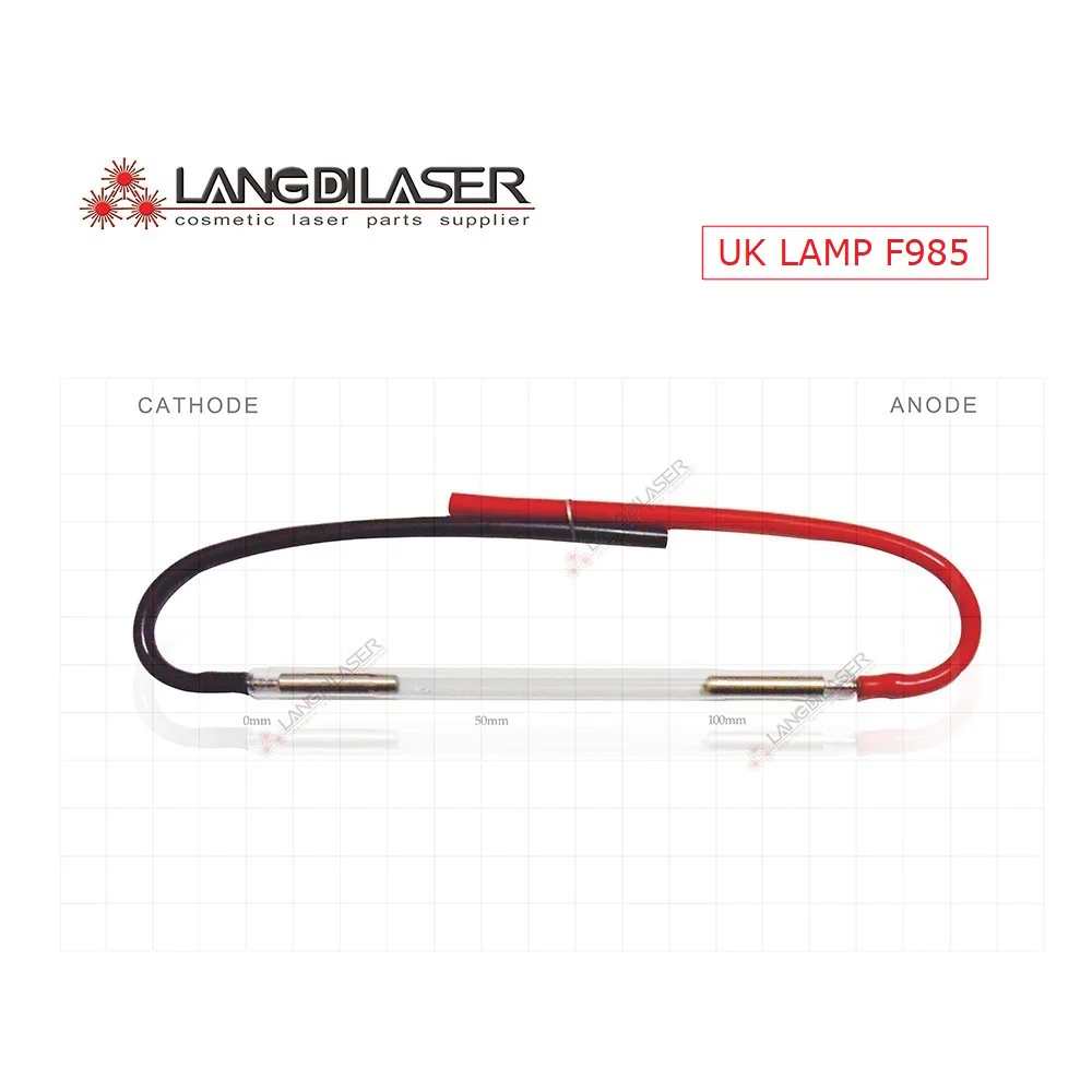 UK ipl lamp : 7*65*130F - wire ( 15 pieces order ) / xenon flash code F985 | Красота и здоровье