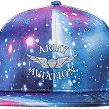 Авиация армии США с Aircrew крыло Бейсбол звездное небо шапки унисекс папа Регулируемая галактика шляпа синий