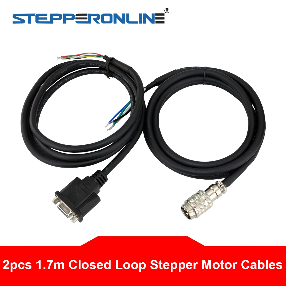 

1.7m Nema34 Closed Loop Stepper Motor Extension Cable Kit for Nema 34 Closed Loop Stepper Motors & for Encoder
