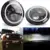 2Psc 7-Дюймовая светодиодная Фара H4 Hi-Lo С Halo Angel Eyes Для Lada 4x4 urban Niva Jeep JK Land rover defender Hummer
