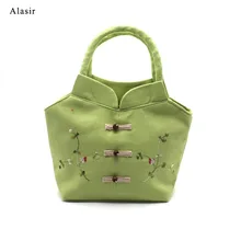Alasir хлопок и лен женские сумки вышивка китайский стиль Cheongsam вечерние Culth сумки Персонализированные национальные сумки