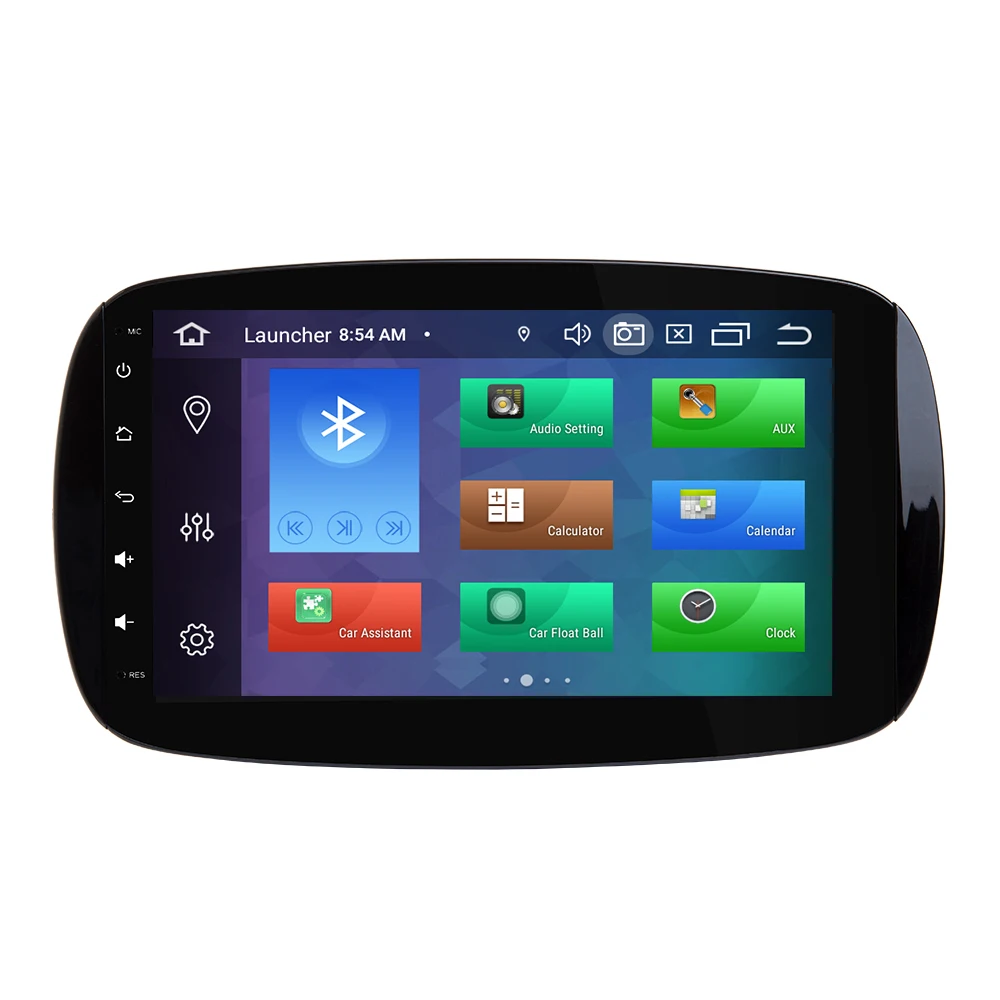 Ips DSP 4G 64G " Android 9,0 Автомагнитола для Mercedes/Benz Smart Fortwo мультимедийный плеер Авто Стерео без dvd obd2