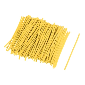 

uxcell 1000pcs 3 Inches Plastic Twist Ties Reusable Cable Cord Wire Ties Yellow For Home, Business, Institutions