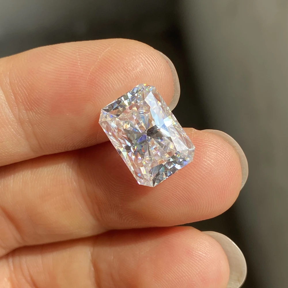 Meisidian 10X12mm 6 Karat D VVS1 Lose Radiant Moissanite Diamant Preis Pro  Karat Engagement Ring Herstellung - AliExpress