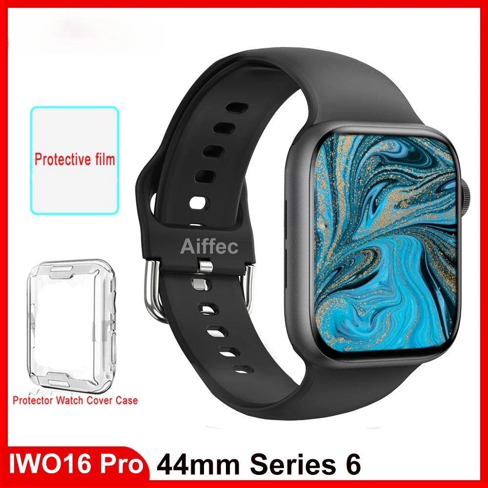 IWO 16 Pro Smart Watch Series 6 44mm Clock Bluetooth Call Fitness Tracker Men Women W66 Sports smartwatch VS IWO 14 13 PLUS W56