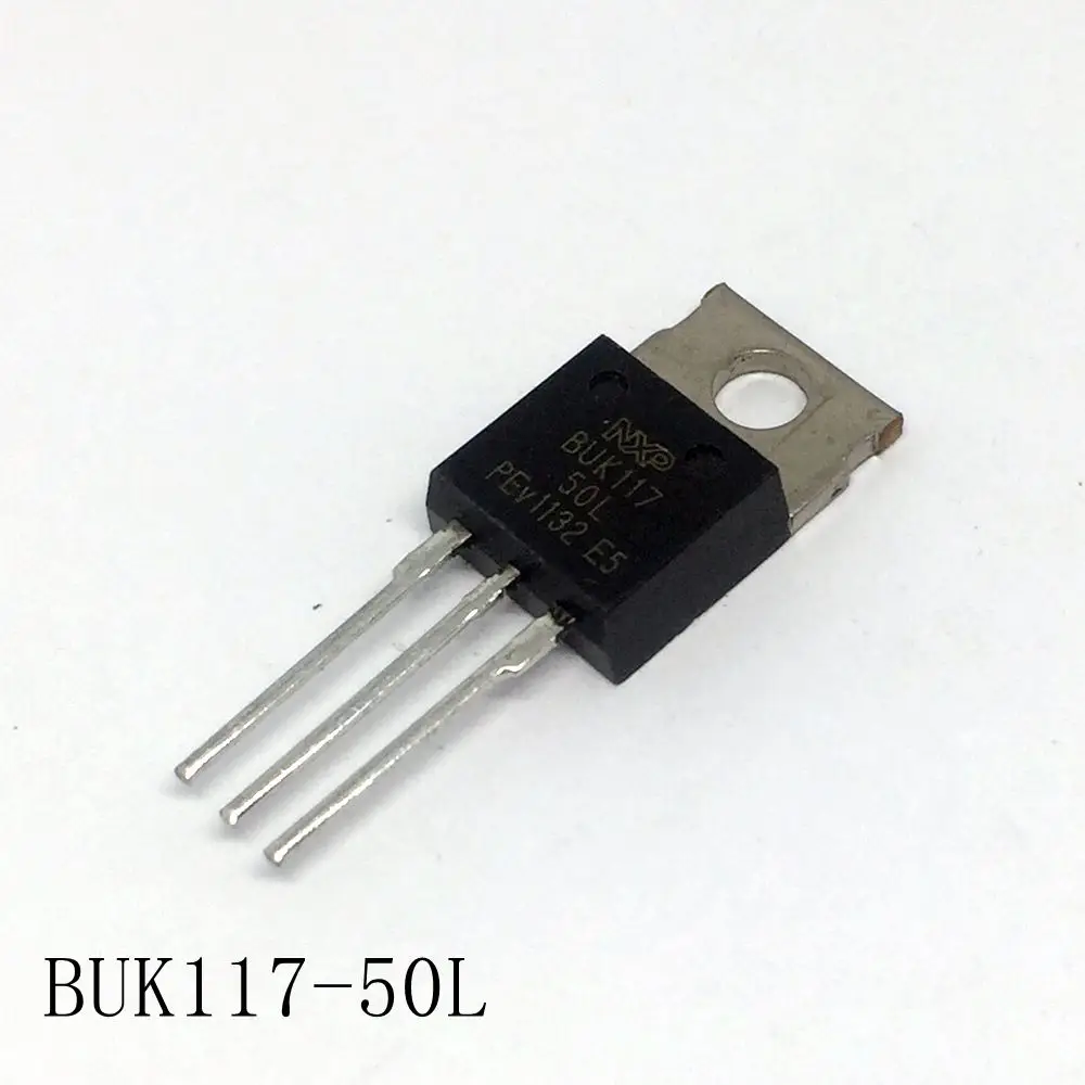 Мощность МОП-транзистор BUK117-50L-220 с алюминиевой крышкой, 50В 10 шт./лот новинка на
