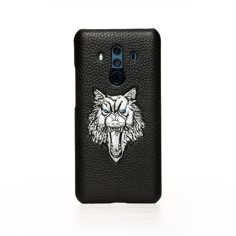 Litchi чехол для телефона с рисунками животных для huawei mate 10Pro 9 10 20 Lite P10 P20 P30 Pro lite чехол для Honor 8X9 10 V2