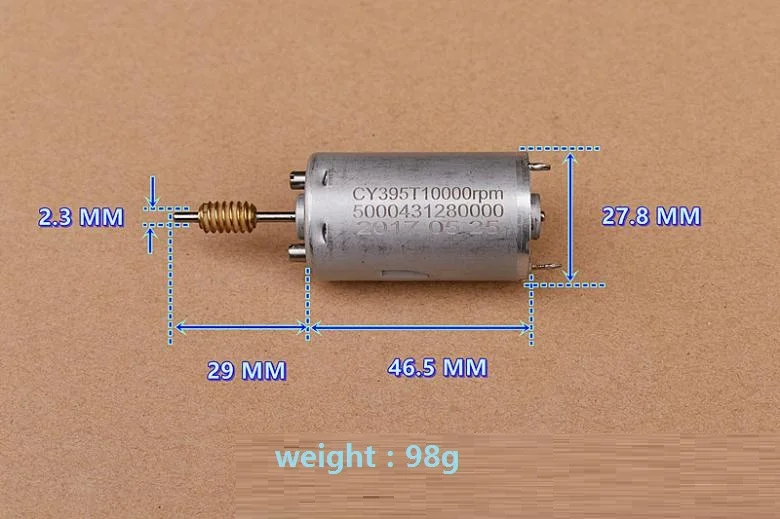 汽车用电机 CY395 电机 DC12V 10000 转 高速 大扭力395 电机-淘宝网 - 2