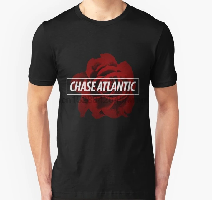 Мужская футболка с коротким рукавом и логотипом Chase Atlantic Rose унисекс женские