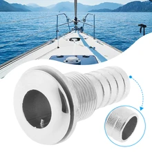 1 шт. 3/" Морской 316 из нержавеющей стали через корпус Трюмный фитинг для трюмного насоса шланг лодки/морской/яхты/Каяка