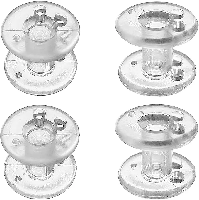 

4pcs Pleated Shade Hold Downs Spool Tensioner with Cleats on The Back Window Covering Hardware Cord Retainer Spool for RV