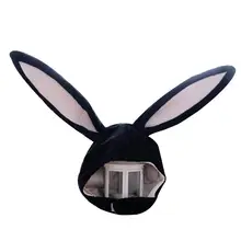 

2022 Cute Girls Hat Plush Rabbit Bunny Ears Hat Earflap Cap Head Warmer Photo Supplies Hat with earflaps bunny hat Headgear Hats