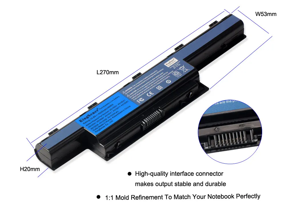 Аккумулятор KingSener AS10D31 для ноутбука Acer 5742 4551G 4741G 5560G 5741G 5742G 5750G 7750G 7760G AS10D51 AS10D71 AS10D81