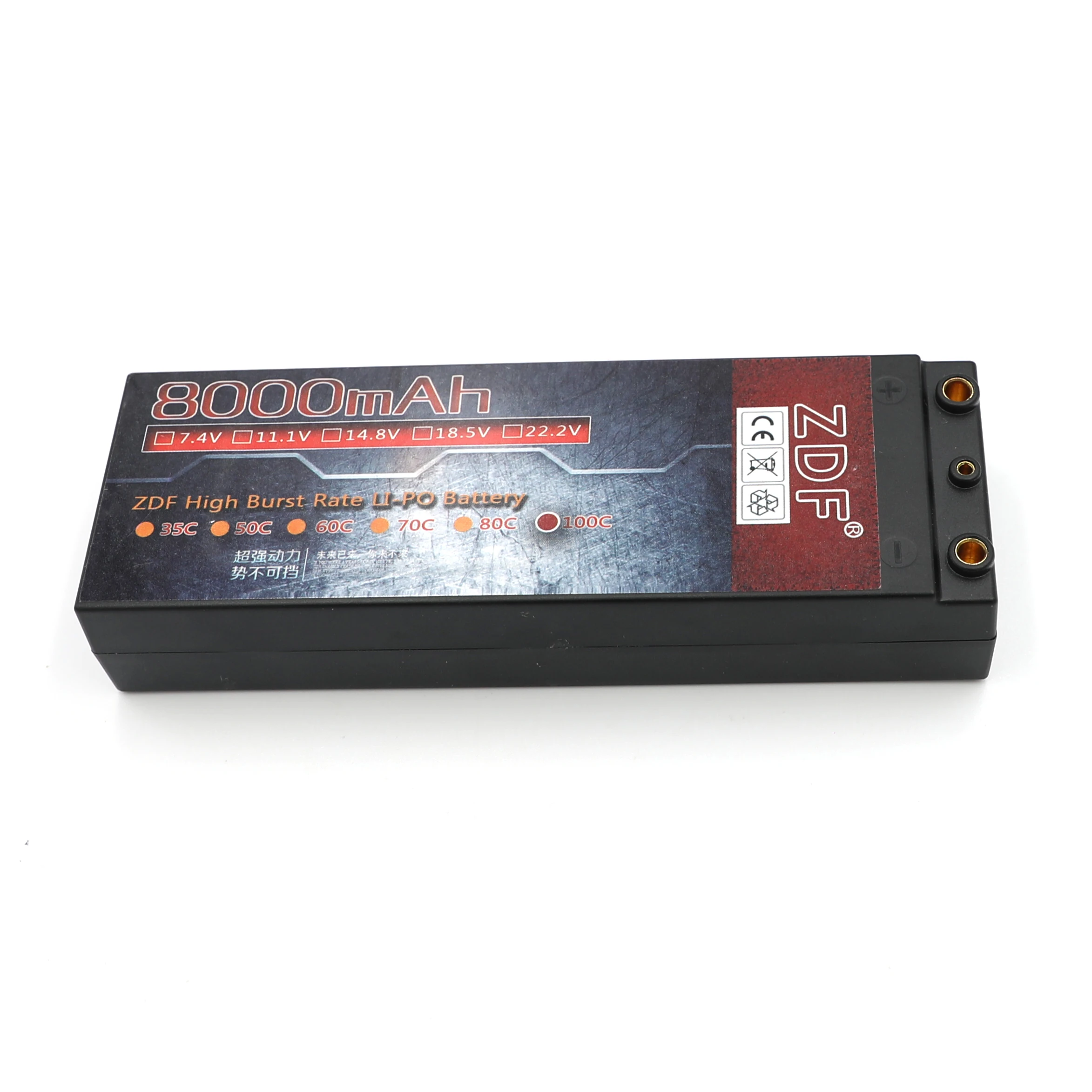 RC автомобиль Lipo аккумулятор 2S 2P 7,4 V 8000mah 100C Max 200C Жесткий Чехол для гоночного самолета Traxxas автомобиль RC грузовик