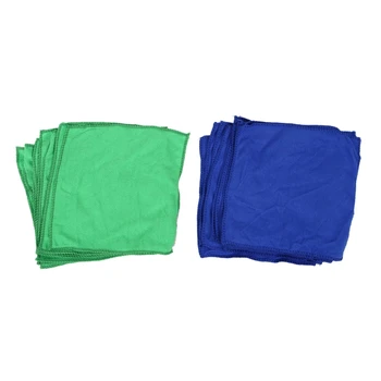 

20 x Large Microfibre Cleaning Auto Car Detailing Soft Cloths Wash Towel Duster